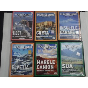 Din Colectia IN JURUL LUMII - DeAGOSTINI ( 6 DVD -uri )